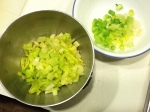 Celery and Green Onions