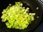 Celery and Green Onions